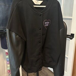 H&M “Always Care” bling jacket